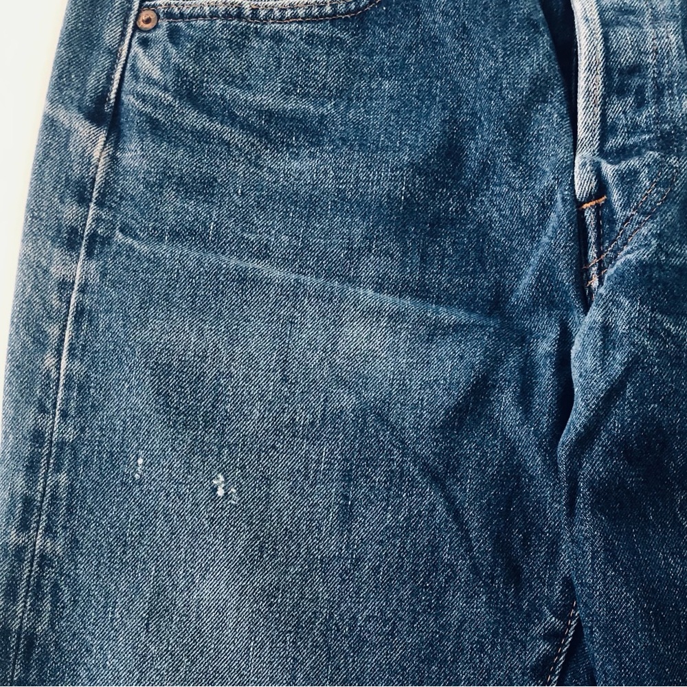 VTG 1970s Levi 501s dark denim straight leg
5 pocket front rivet 100% cot 29/29 - Picture 8 of 16